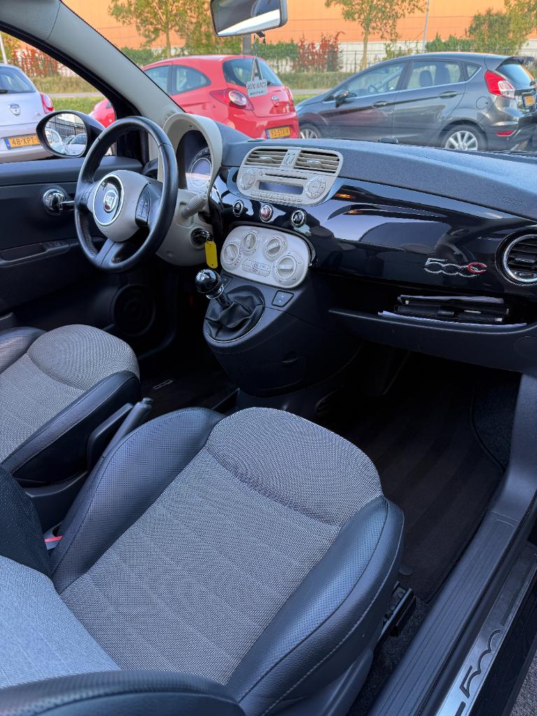 Fiat 500 C 1.2 lounge - airco - pdc - lmv
