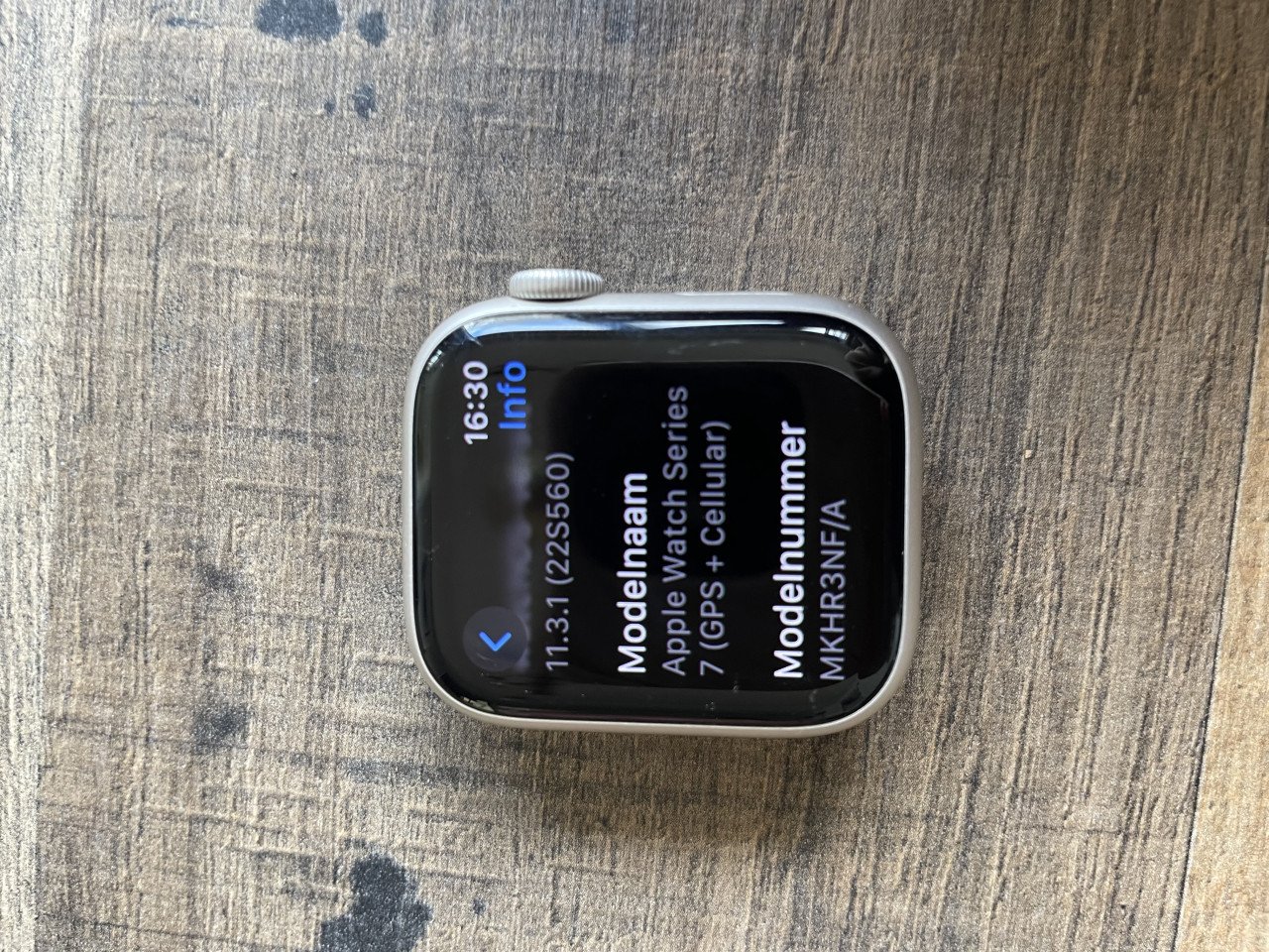 Apple Watch 7 41MM starlight cellular