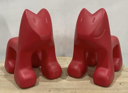 2 stuks Magis Me Too JulianKinderstoel rood