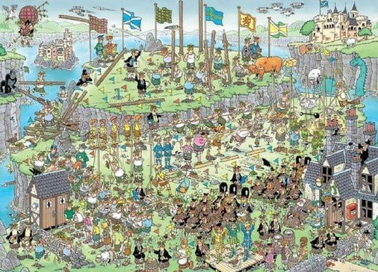 Jan van Haasteren puzzels 1000 stukjes