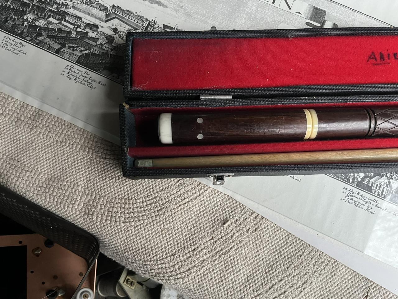 Biljartkeu met koffer