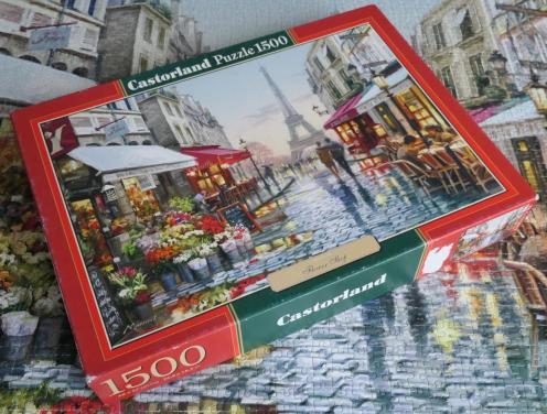 Legpuzzel Parijs 'Flower Shop'