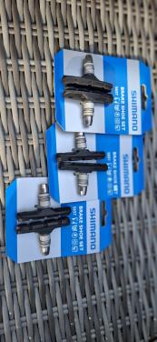 Te koop: 3x set Shimano remblokjes