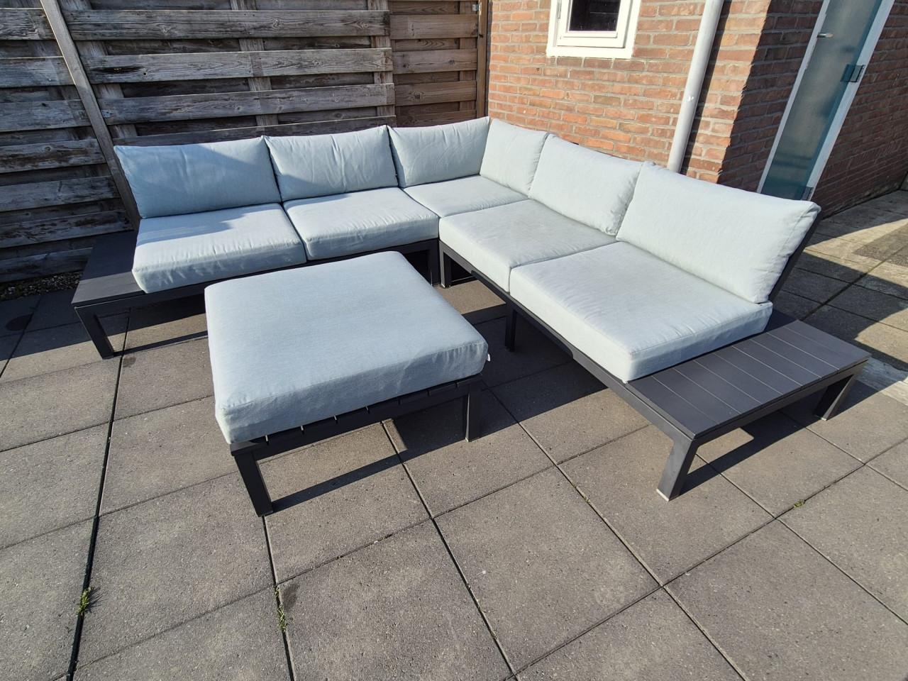 Aluminium Loungeset Garden Impressions (Bezorging mogelijk)
