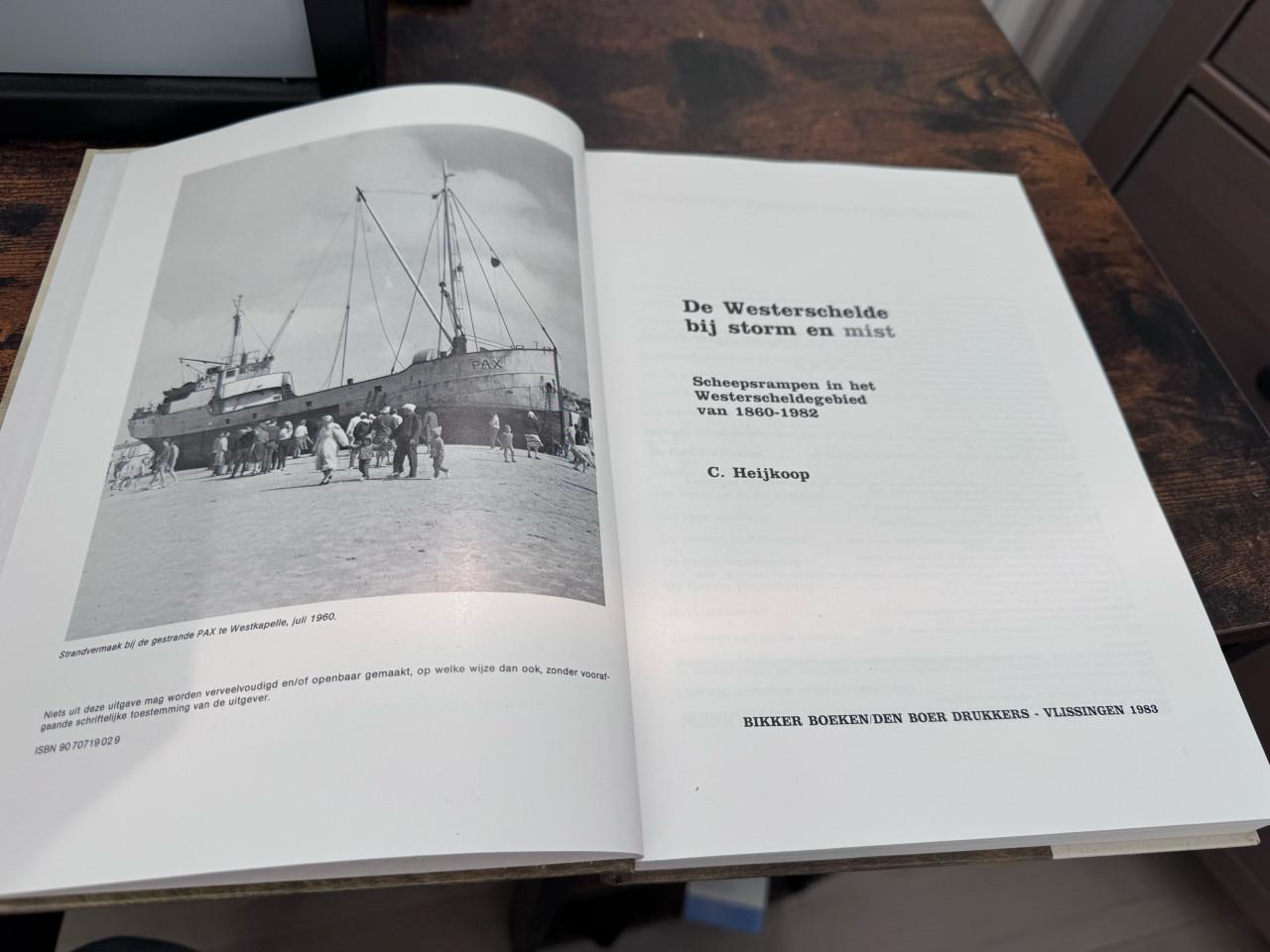 Boek over de westerschelde