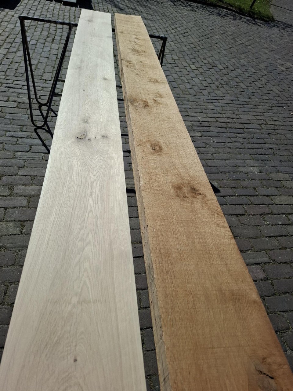 Gedroogde Eiken balken