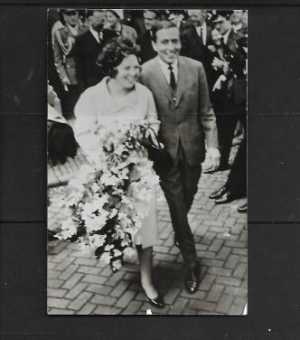 Ansichtkaart A 1004   Prinses Beatrix en Claus stadhuis  Amsterdam