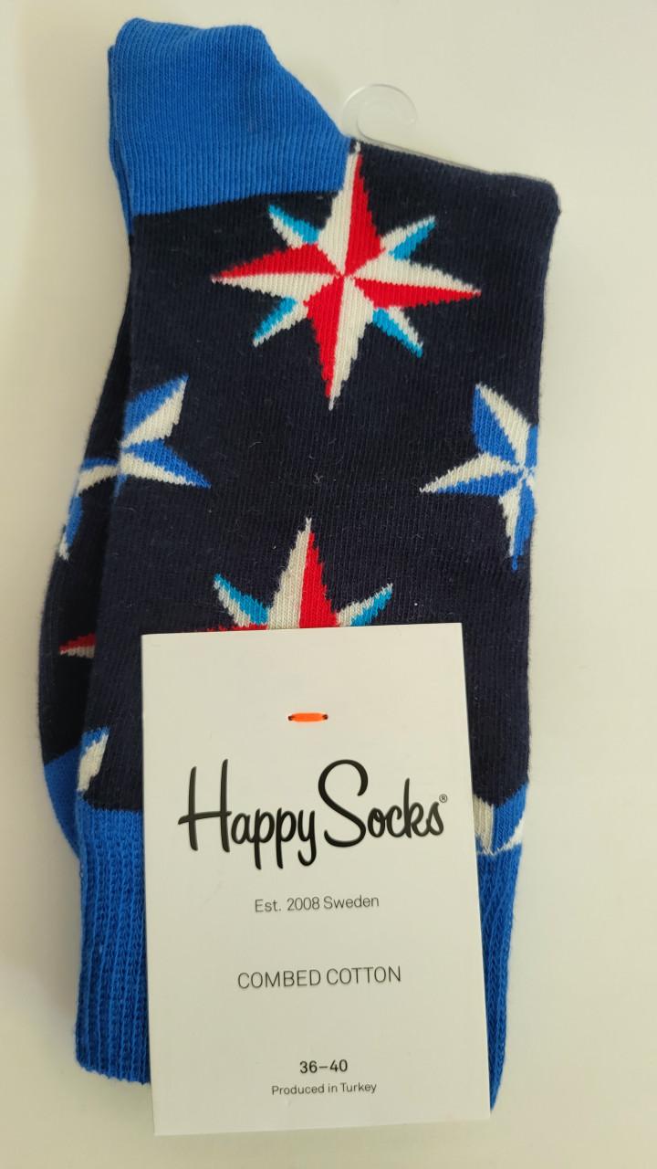 Happy Socks Nautical Star mt 36-40 - NIEUW
