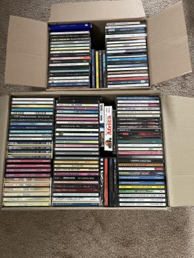 Collectie zeer diverse cd's.