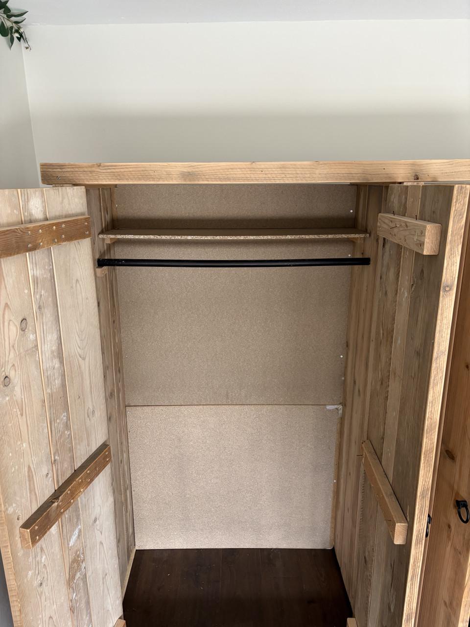 Kast steigerhout