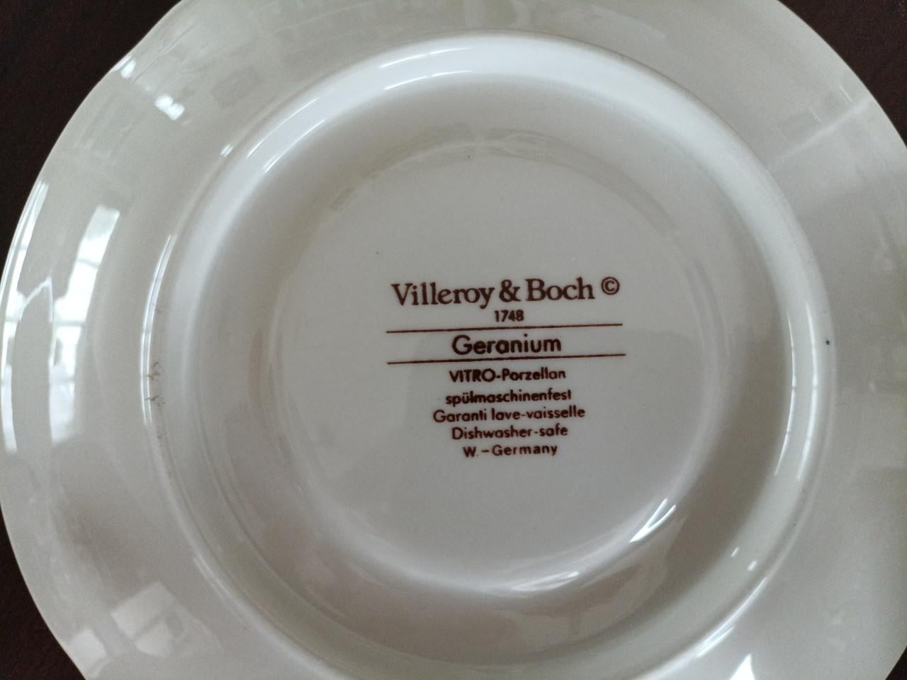 Servies Villeroy & Boch 'Geranium'
