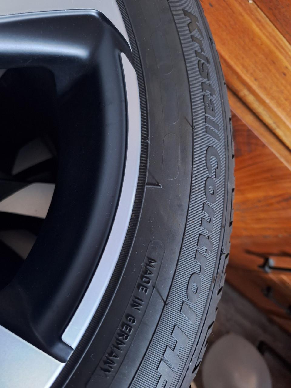 Mooie set velgen met M+S winterbanden