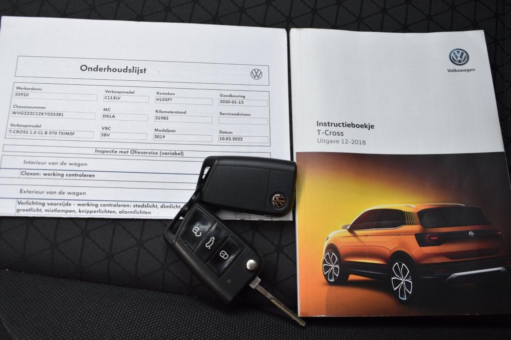Volkswagen T-cross 1.0 tsi life | camera | trekhaak | apple carplay | andro