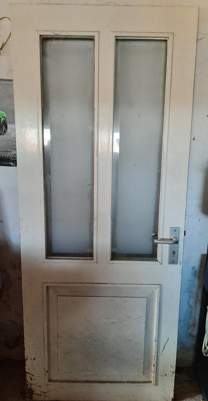 Hardhouten achterdeur deur buitendeur hardhout