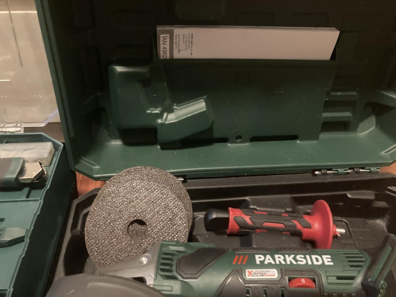 Parkside gereedschap boormachine slijp gatemboor