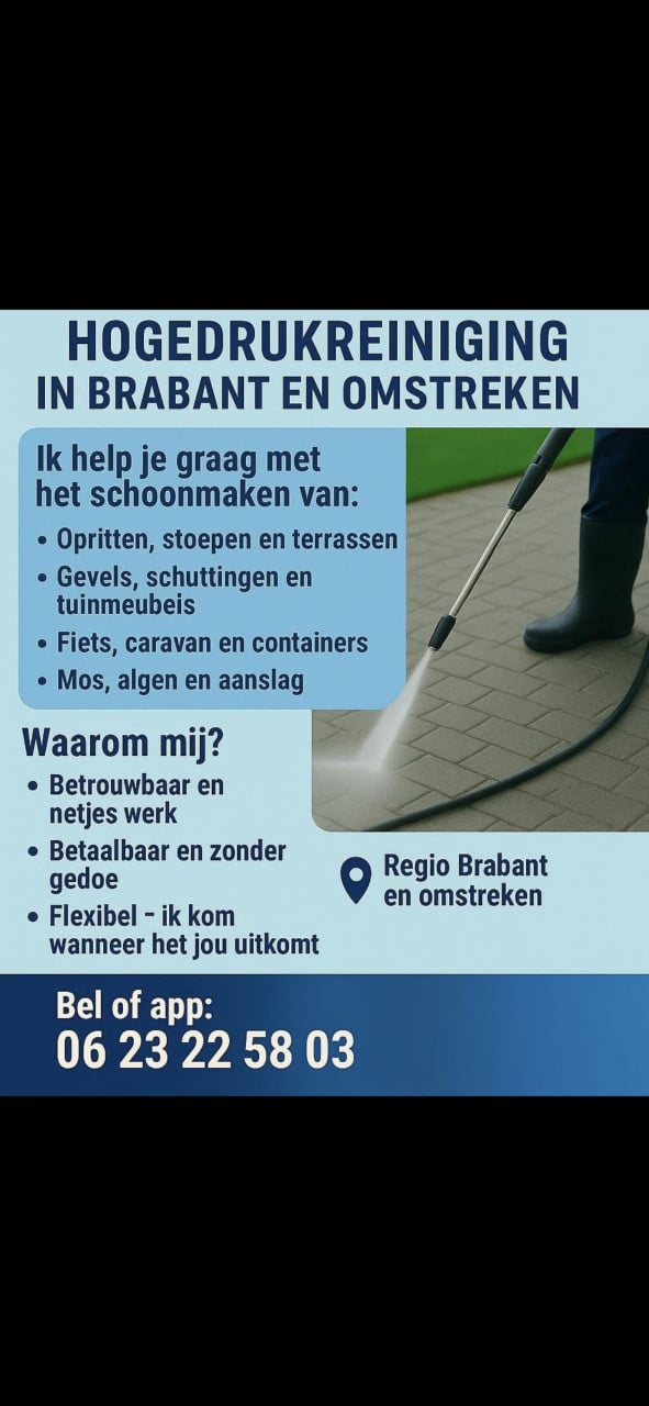 Hogedrukreiniger service