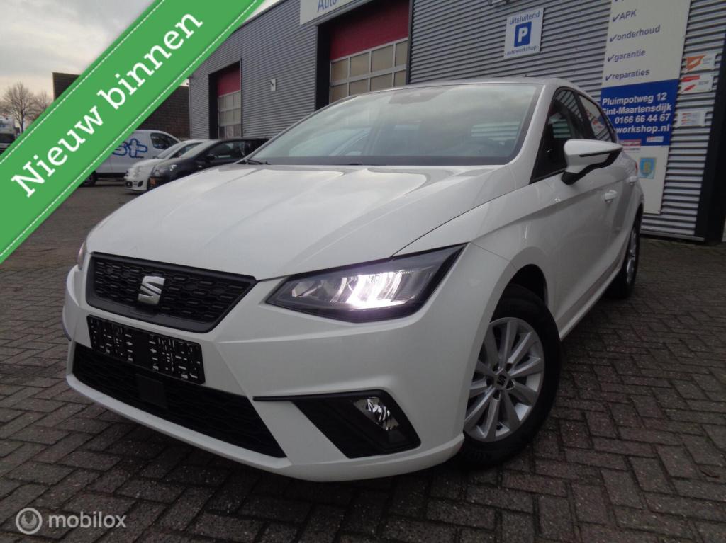 Seat Ibiza 1.0 mpi reference/airco/led/pdc/carplay/lm velgen/1st eig/slecht