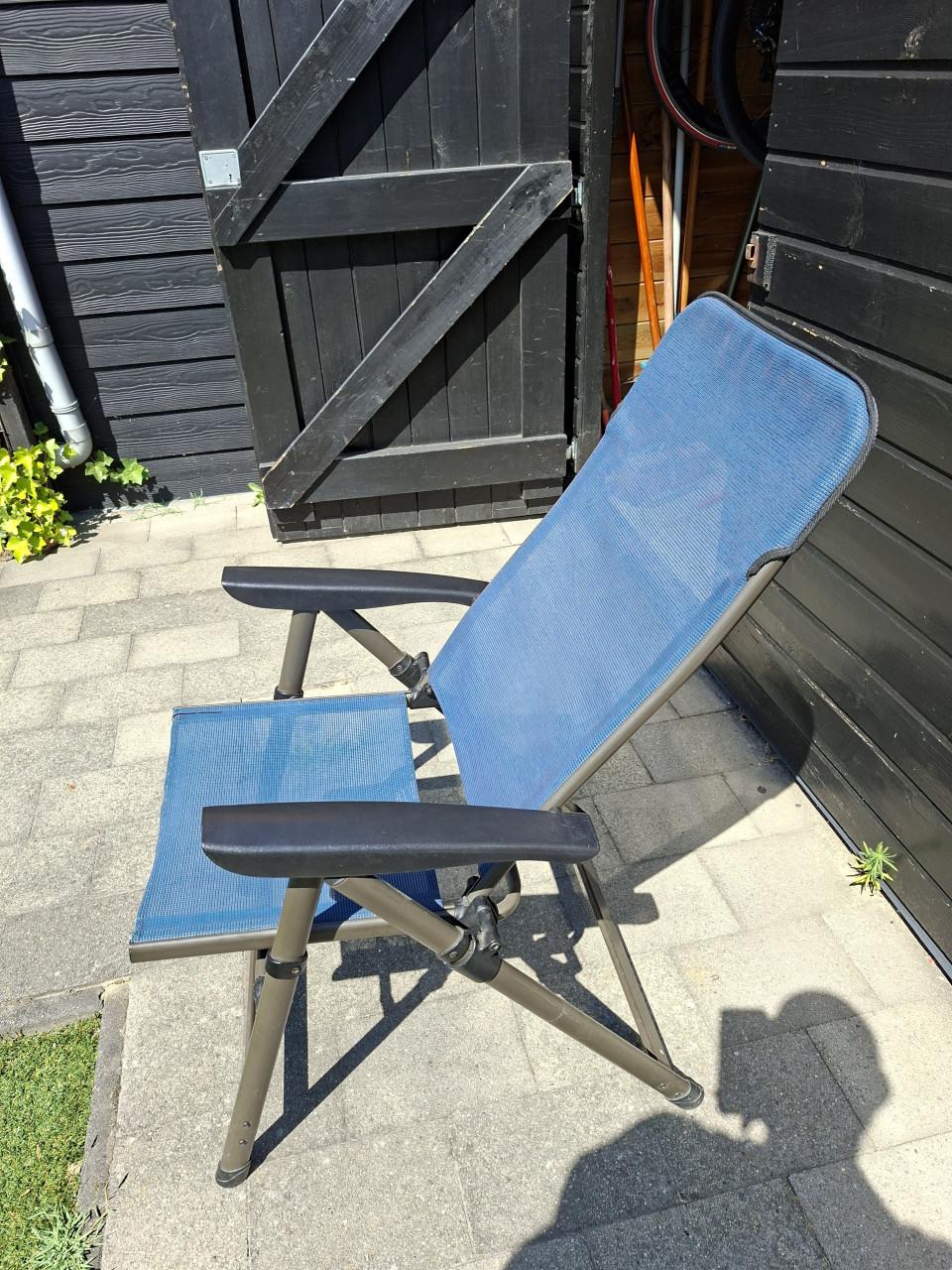 4x luxe kampeerstoel