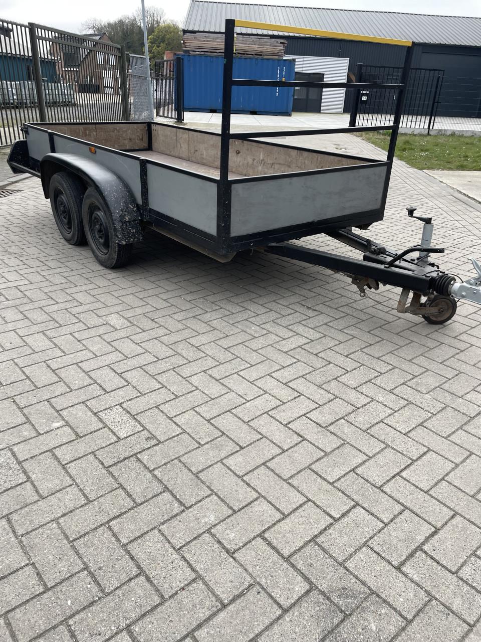 Aanhanger dubbel asser