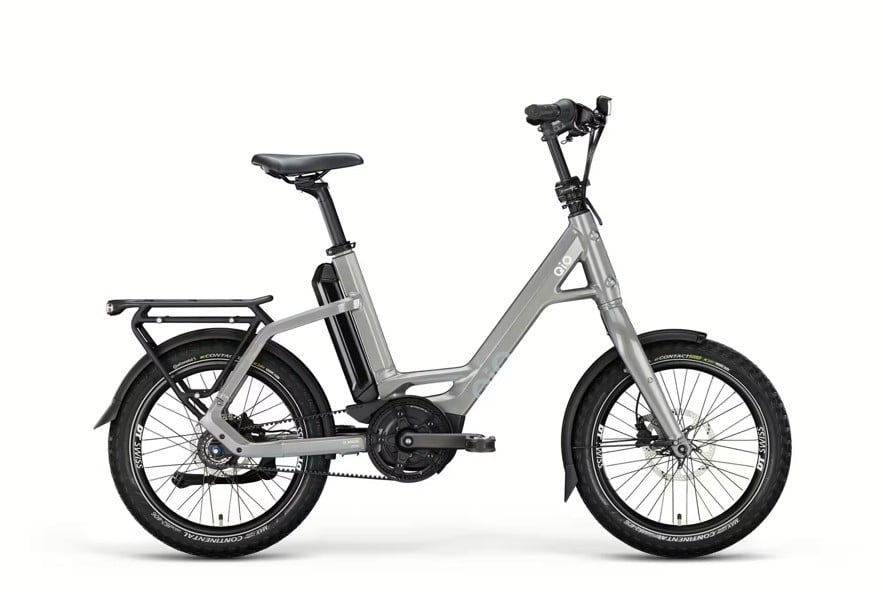 Nu HOGE Korting !!!! Compacte E bike QIO eins ap-8r met Bosch middenmotor