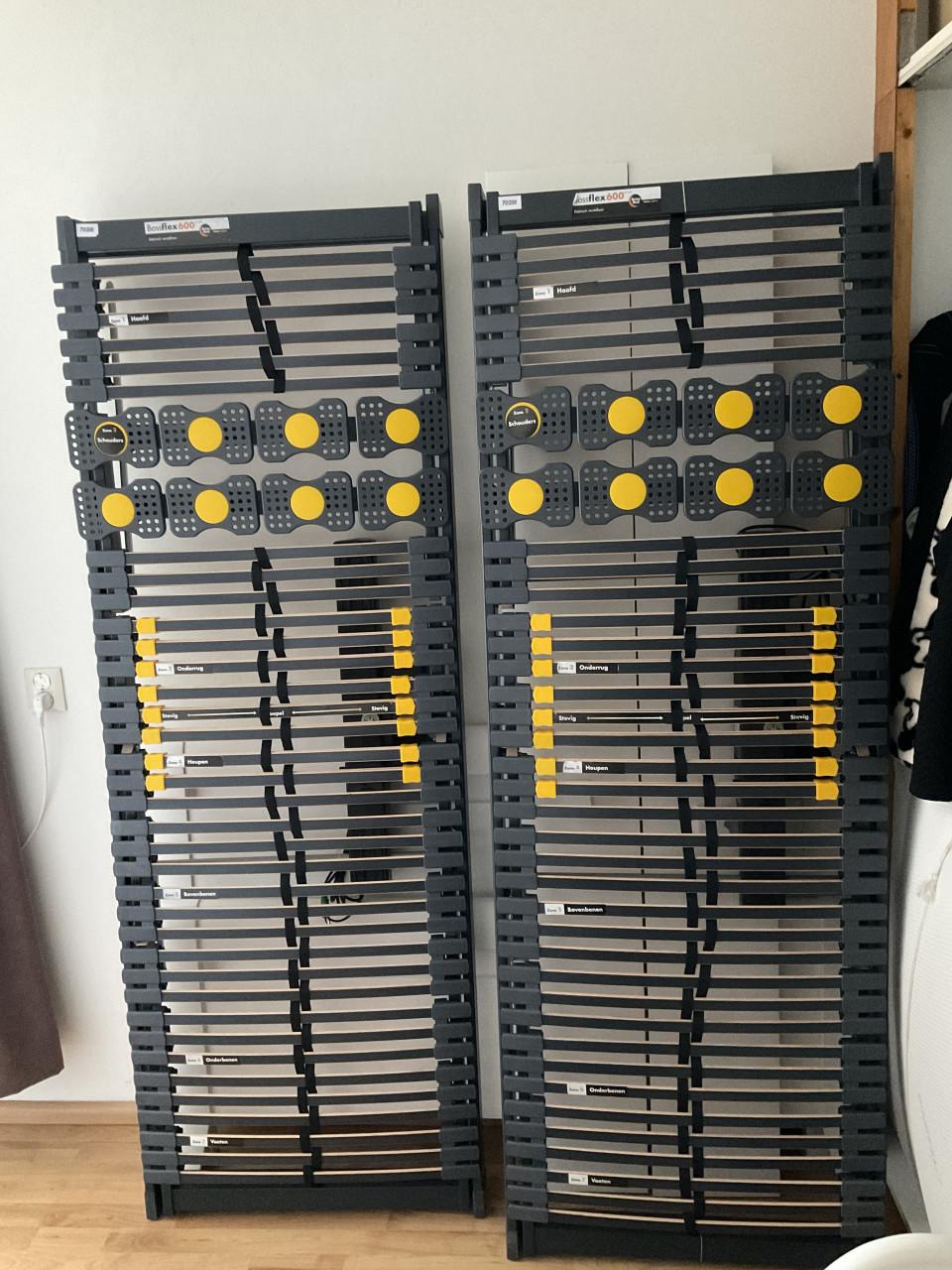 2 Bedbodems elektrische 70x200