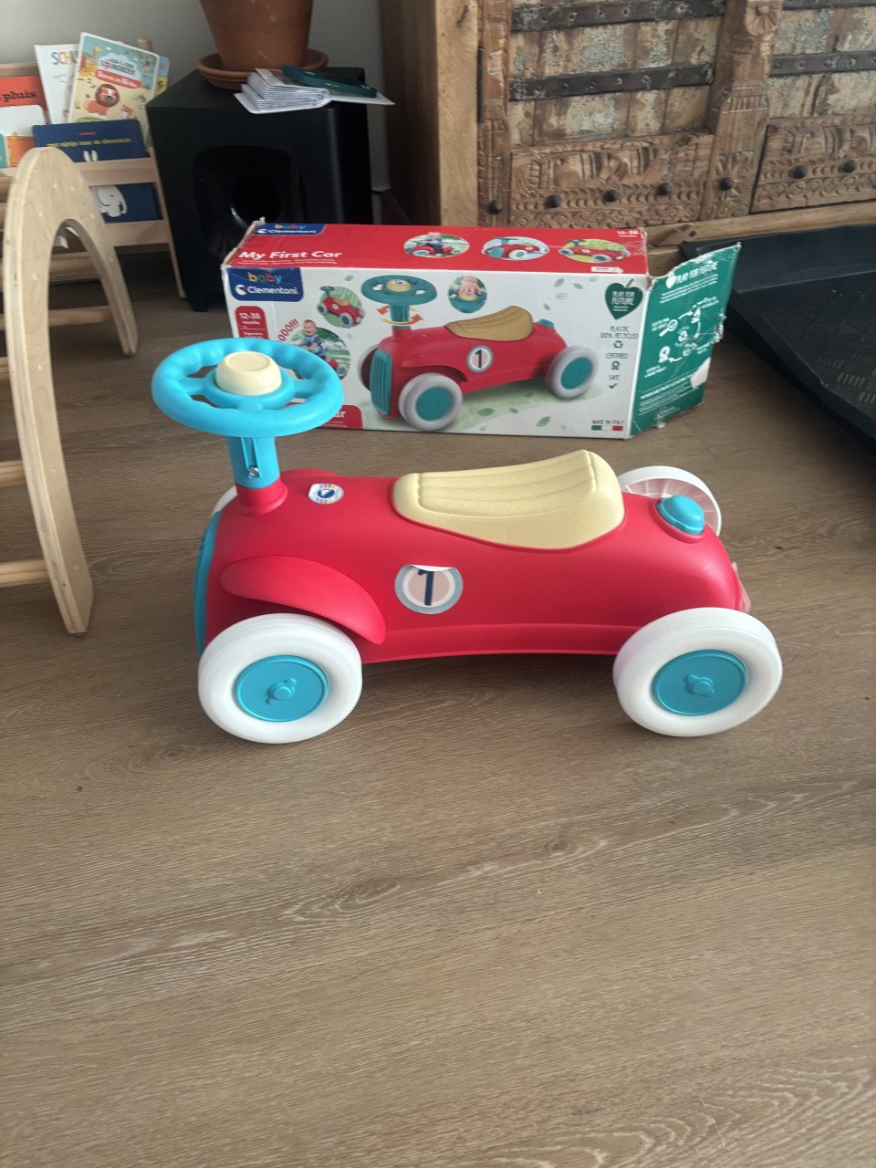 Clementoni Loopauto baby nieuw ongebruikt