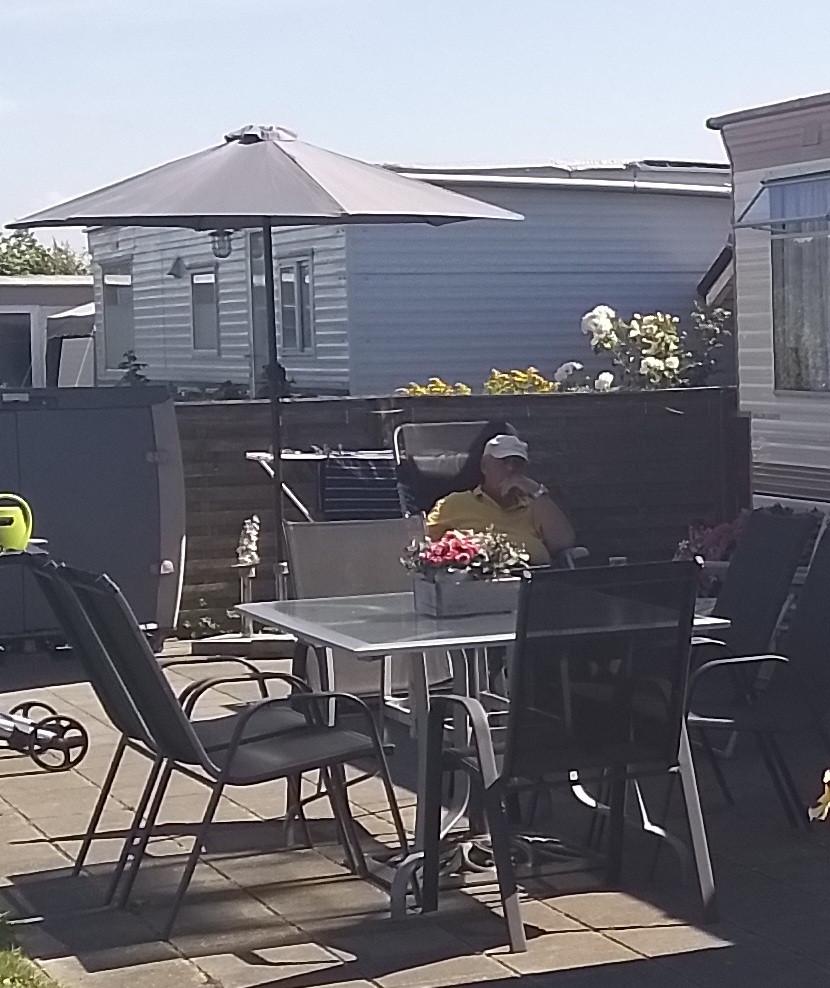 Tuinset tafel met 6 stoelen en kussens