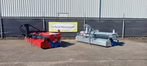 M-SweepTV600/250 tractor veegmachine hydraulisch vangbak.