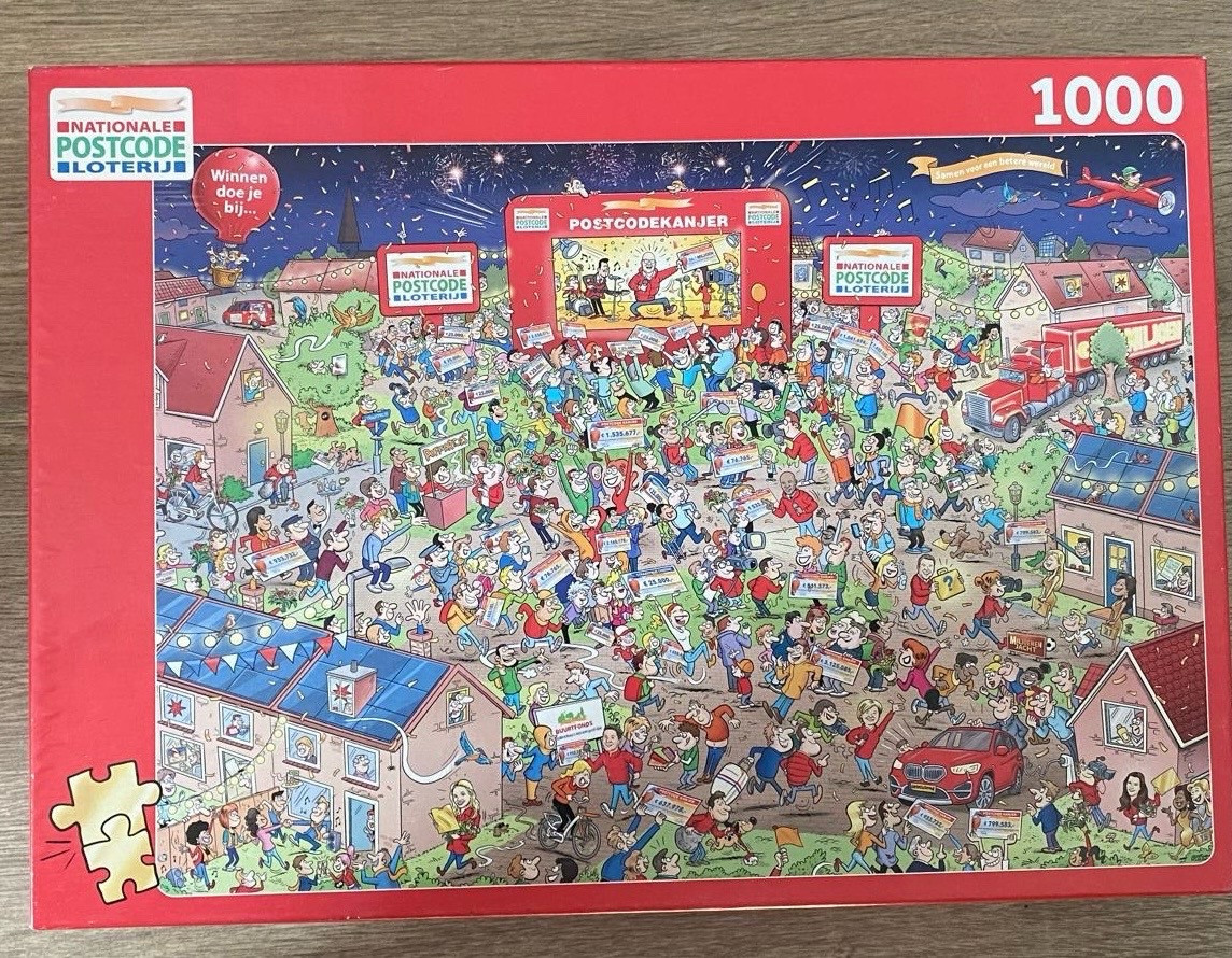 Puzzels 1000 stuks