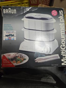 Braun MultiGourmet Plus FS 20 stoomkoker met een vermogen van 850 watt.