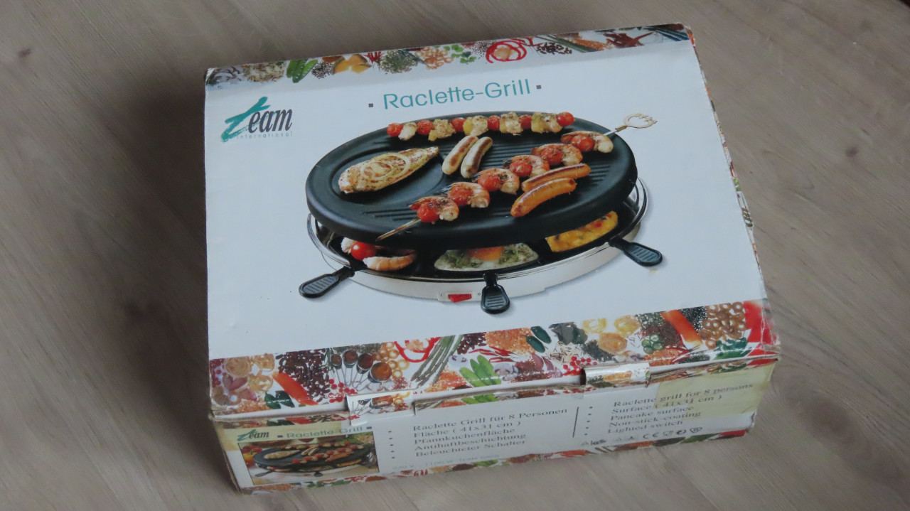 Raclet - Gourmetstel compleet 8 persoons