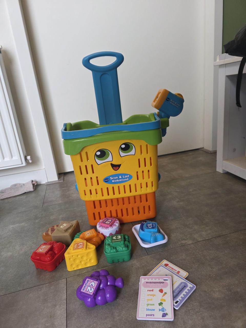 Speelgoed boodschappenmand