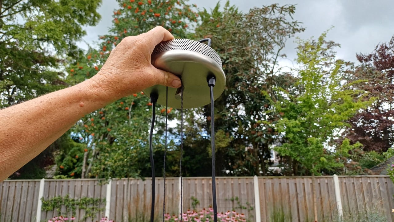 Instelbare hanglamp rvs