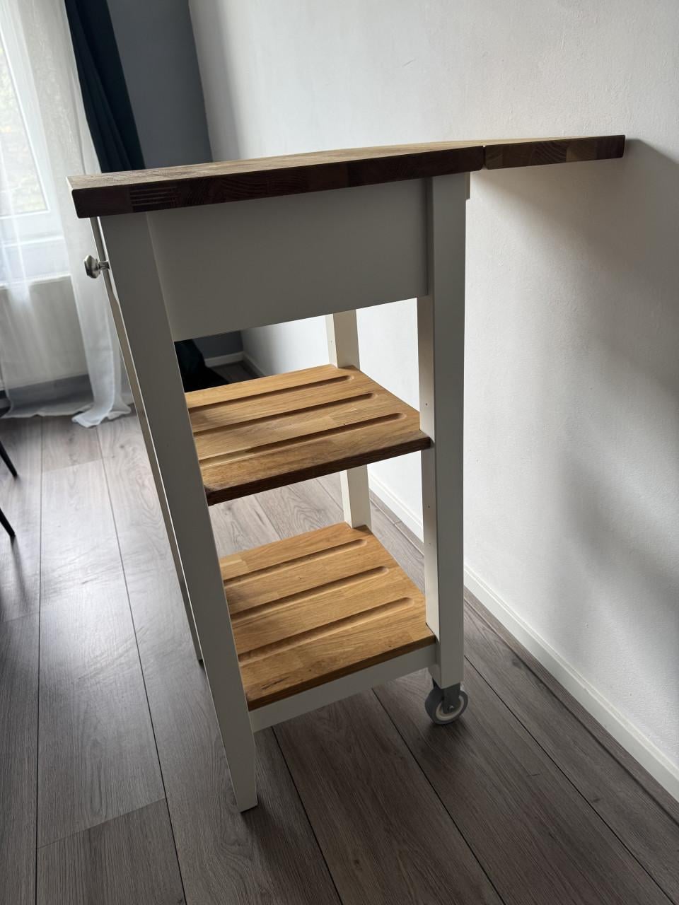 Populaire IKEA STENSTORP Roltafel / Keukentrolley – Wit/Eiken