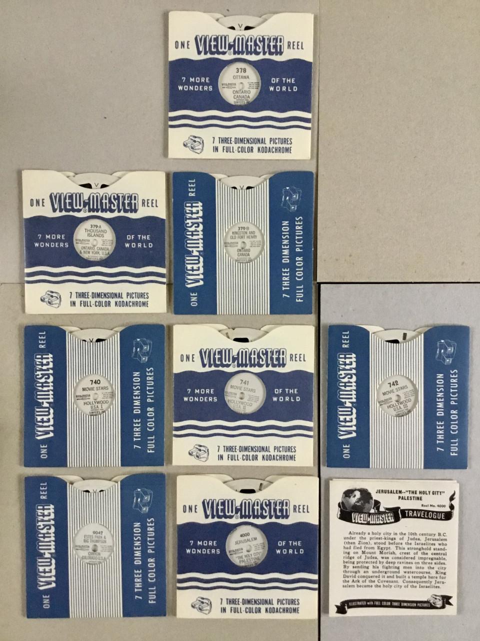 VIEW MASTER stereoscope SAWYER’s Inc Portland-ORE