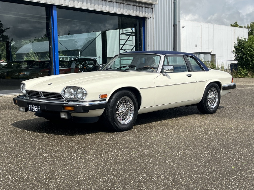 Jaguar Xj xjs-c 5.3 v12 targa met zeldzame hardtop