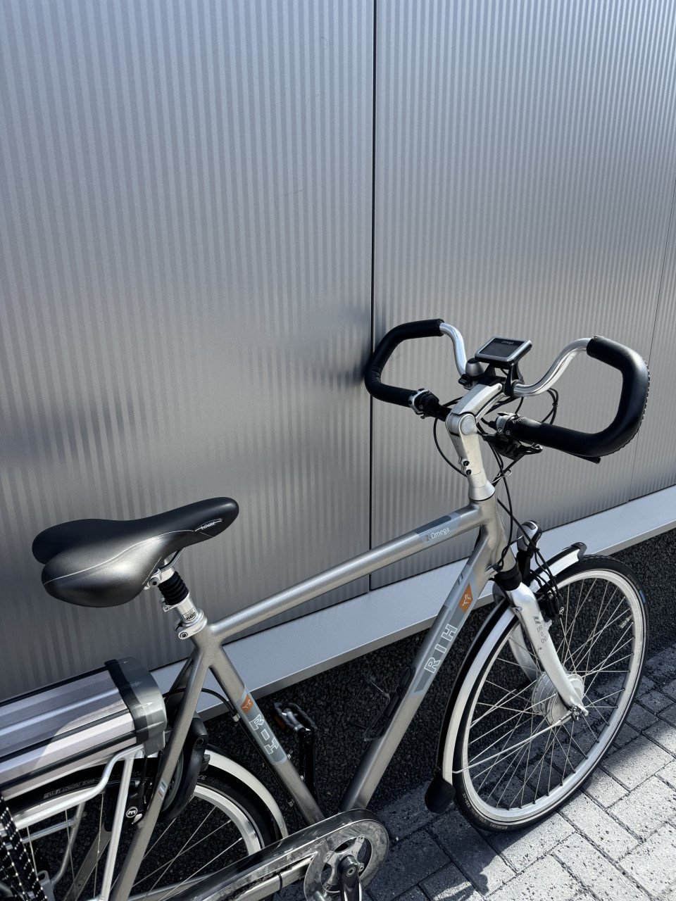Zeer nette Rih Z-Omega elektrische herenfiets 60cm