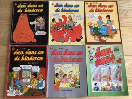 Stripboeken Jan, Jans en de kinderen