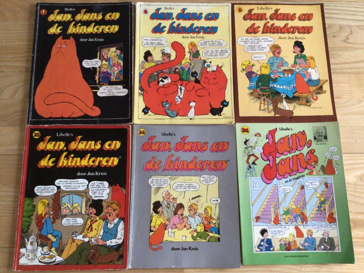 Stripboeken Jan, Jans en de kinderen