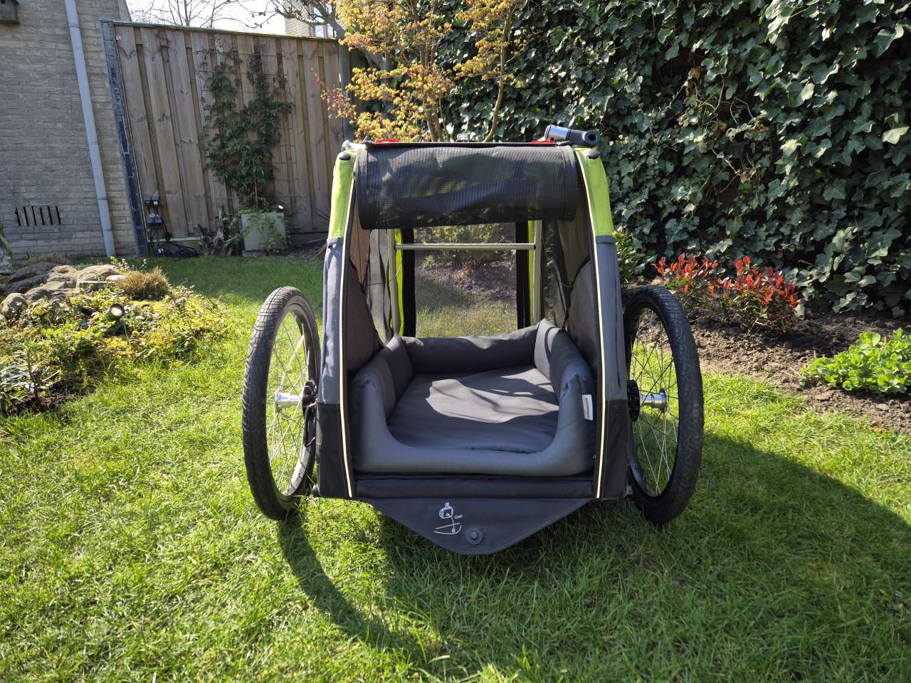 Fietskar voor grootte hond