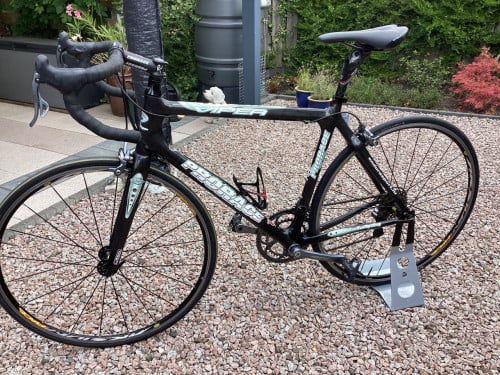 Carbon Prorace Viper racefiets 52.5 cm, c/t sloping frame, in nette staat.