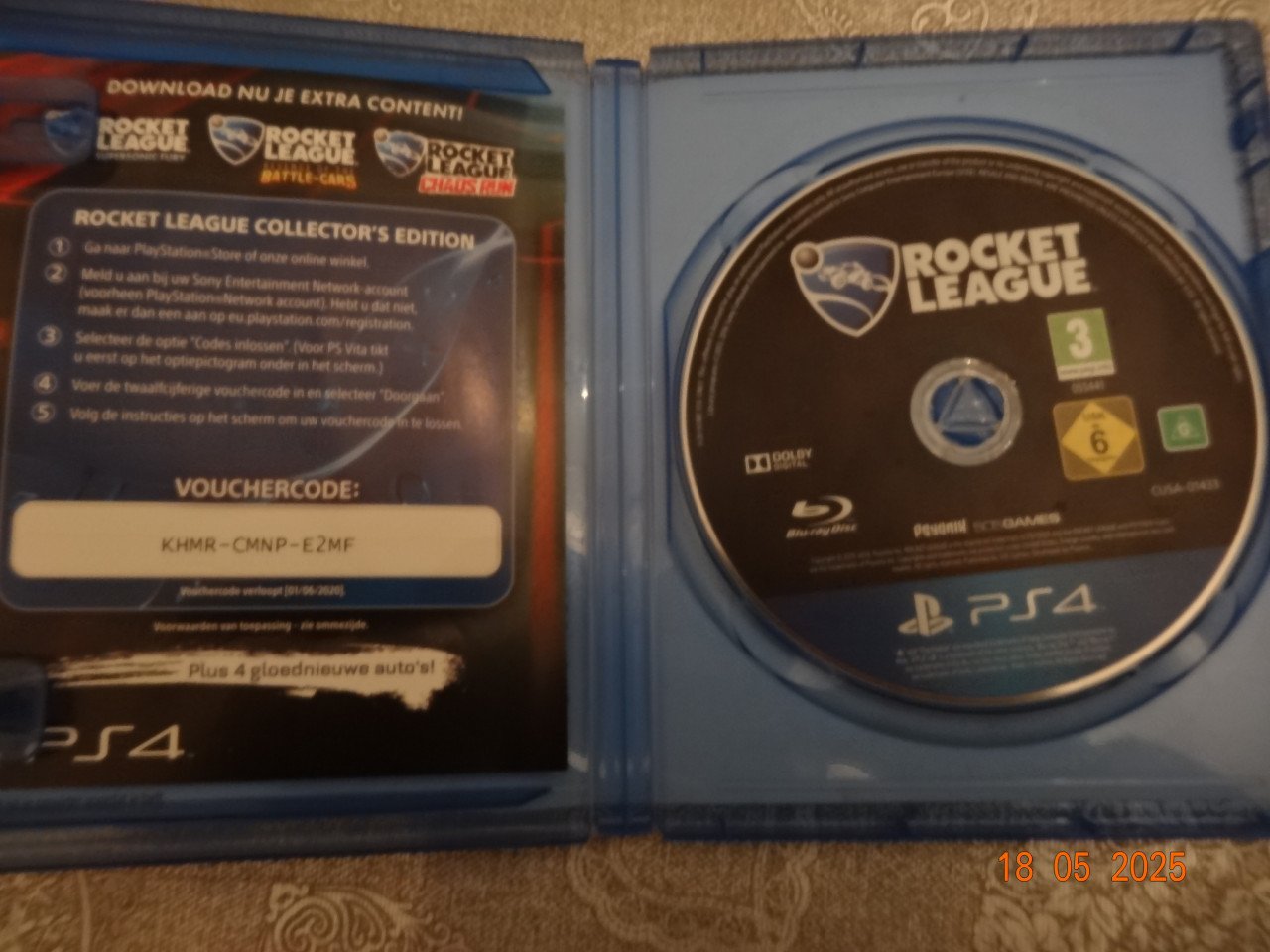 Ps4 rocket league collection's edition.