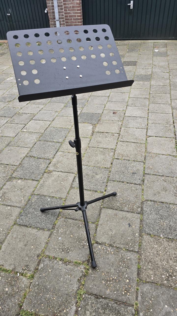 Bladmuziek standaard.