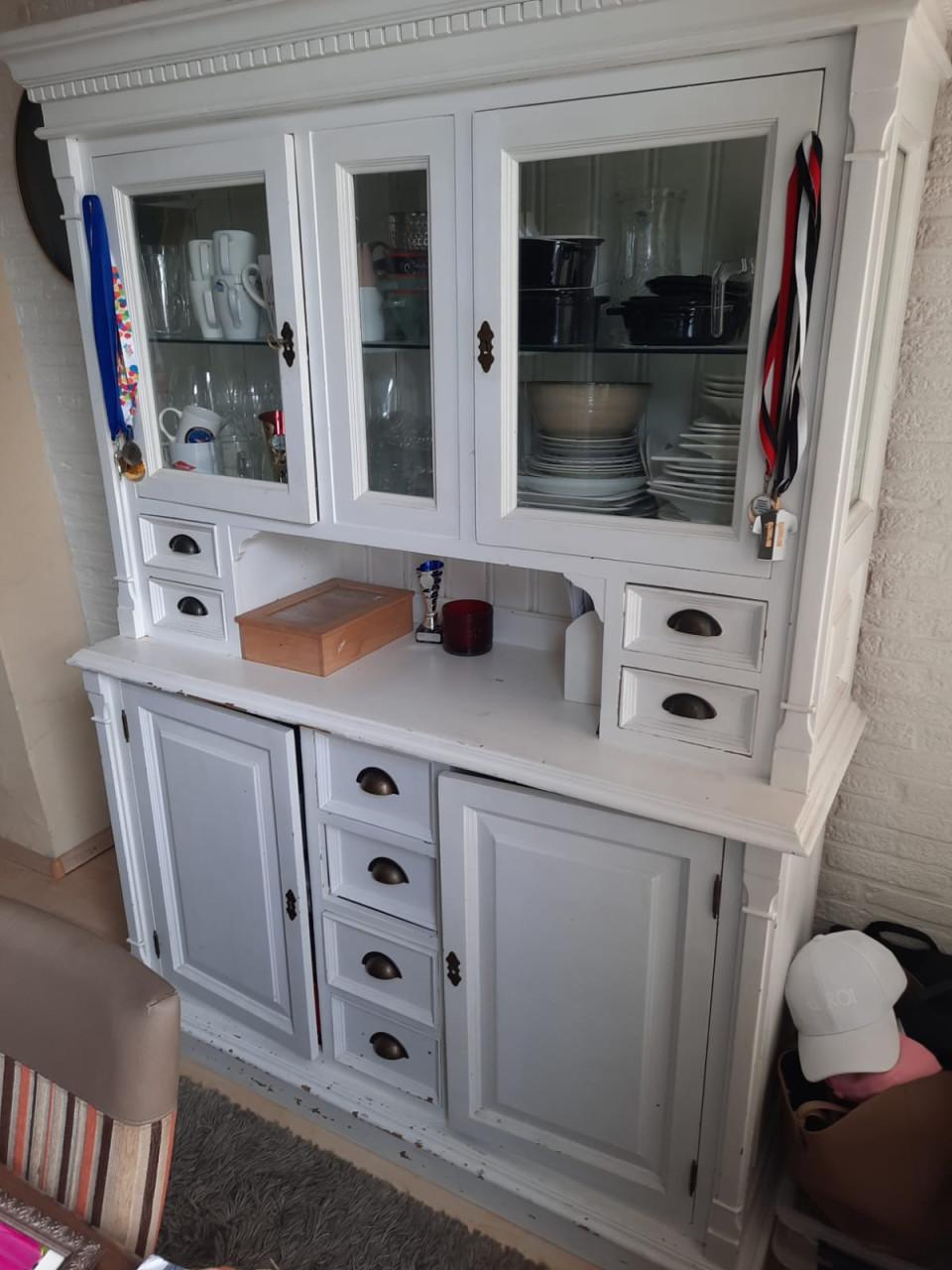 VINTAGE VITRINE KAST