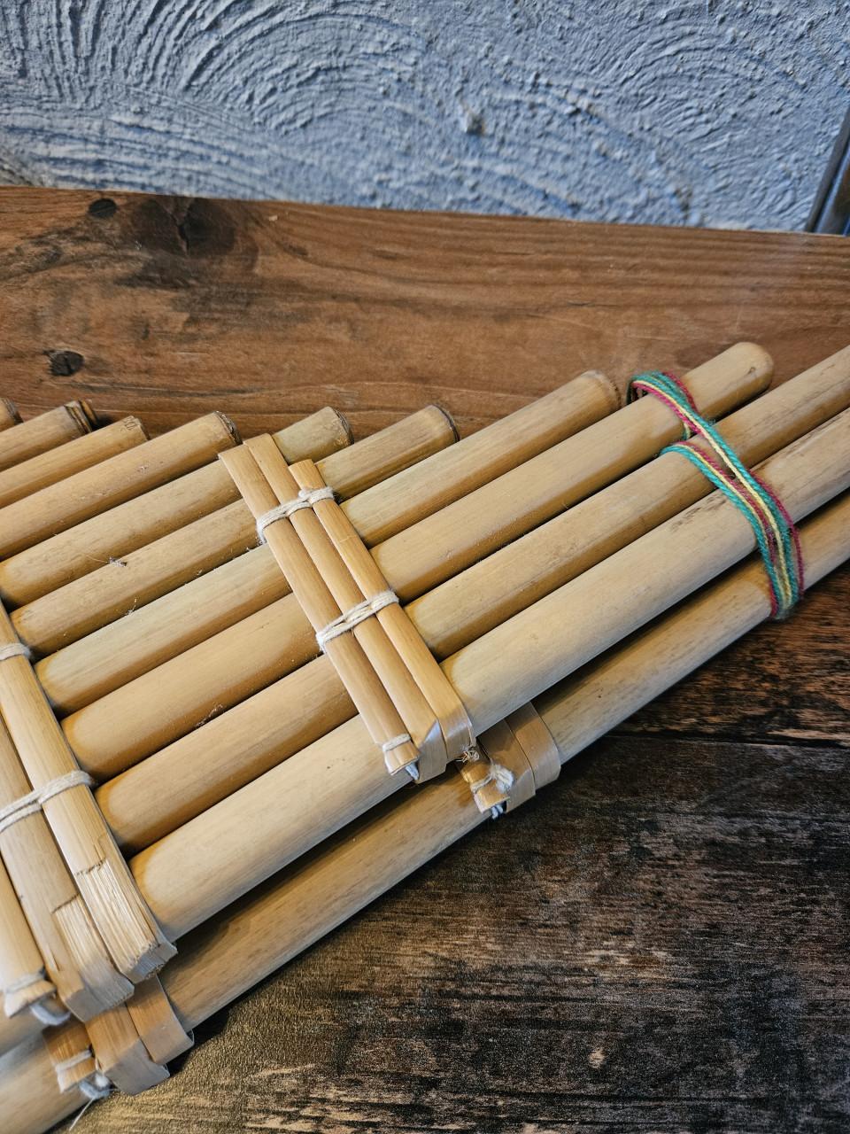 Mooie Panfluit - Handgemaakt Bamboe Muziekinstrument