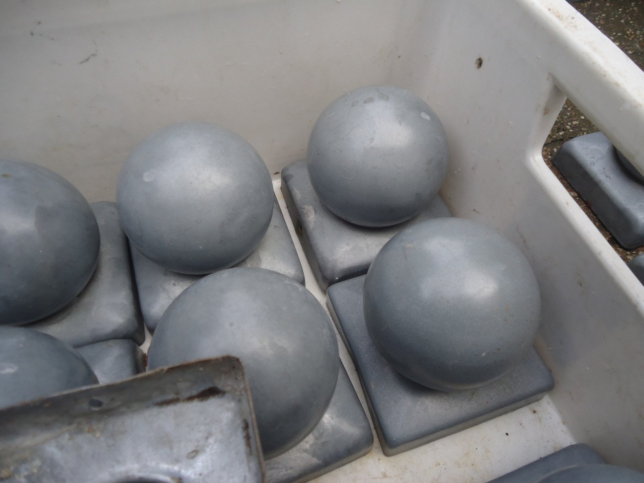 Tuinpaalkopbeschermers 21 stuks