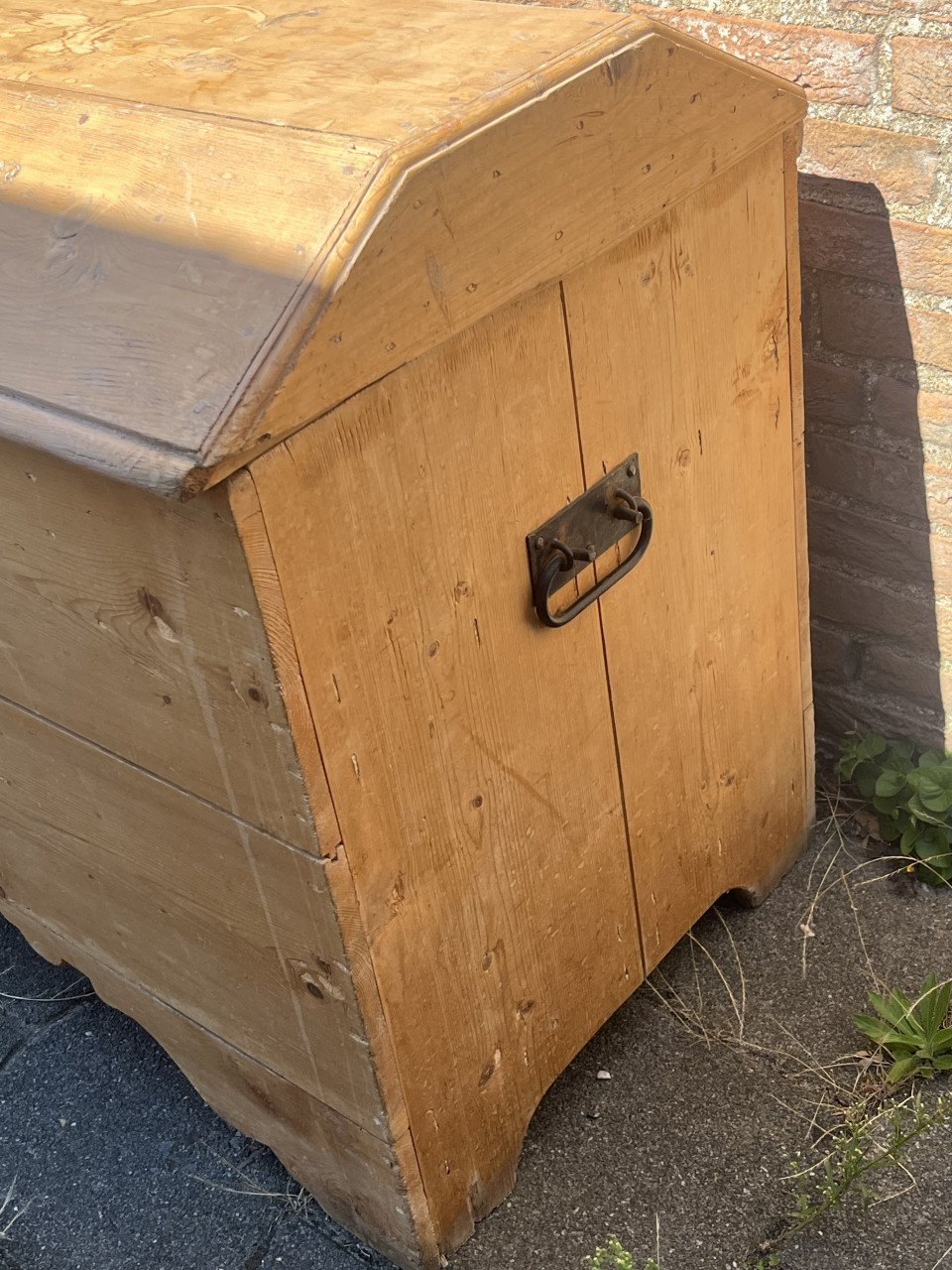 TEAB Grenen dekenkist en haardombouw