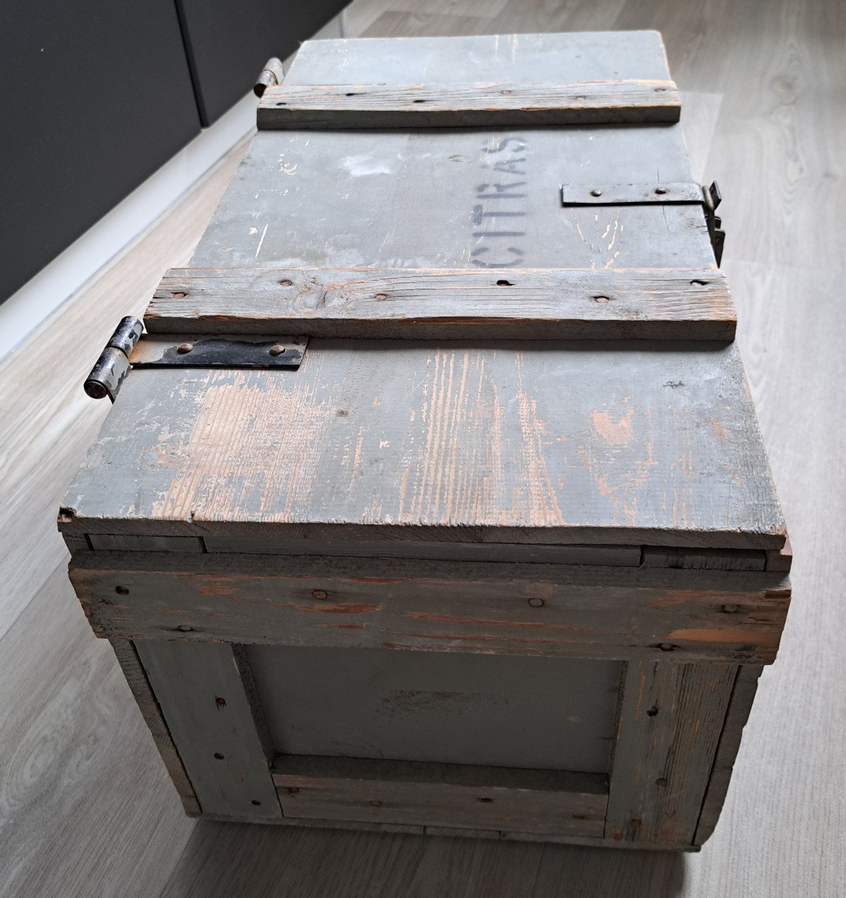 Houten kist 56x30x27 cm