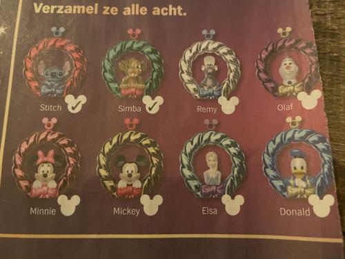 Gratis gevraagd zegels disney kransjes