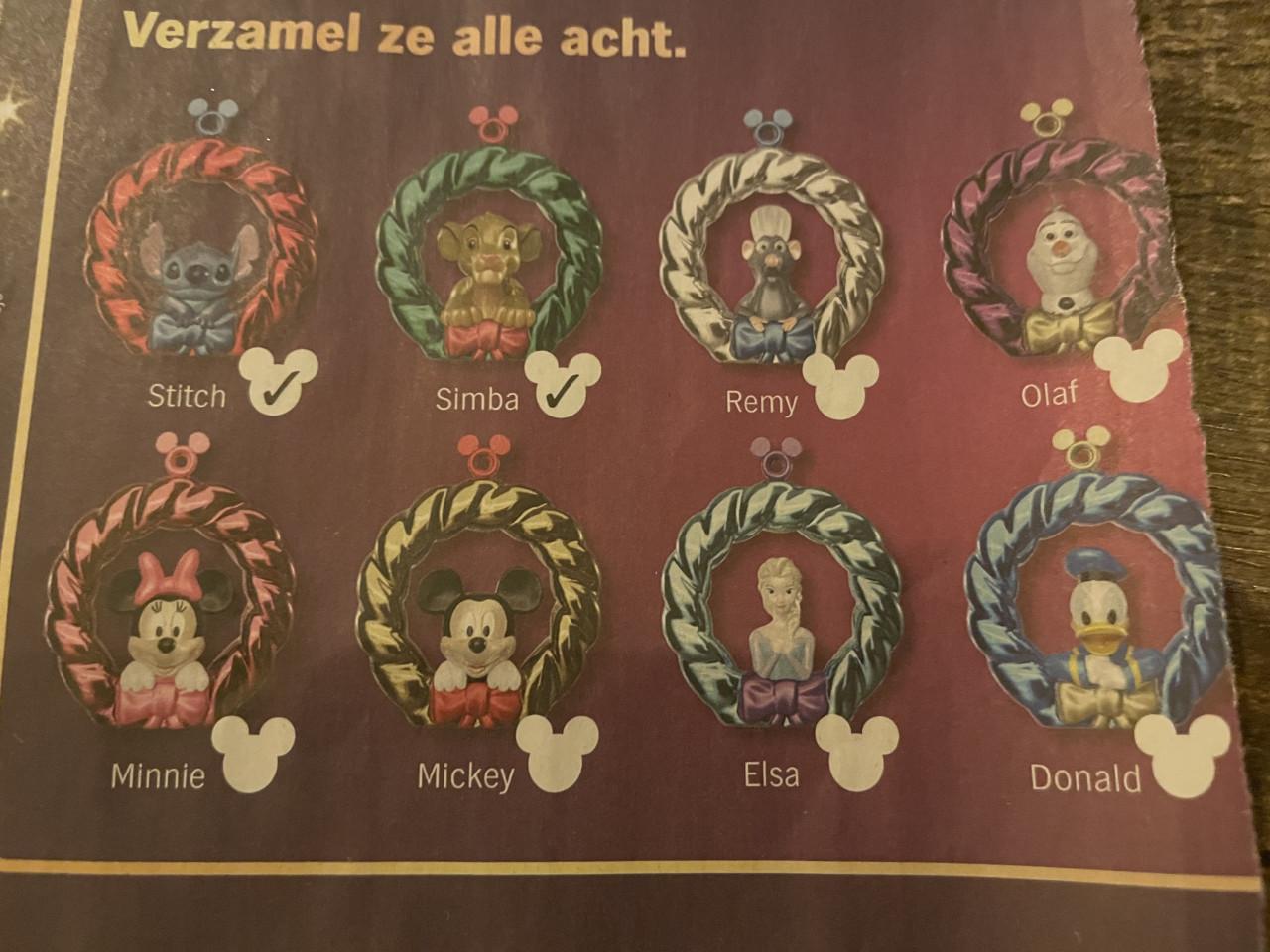 Gratis gevraagd zegels disney kransjes